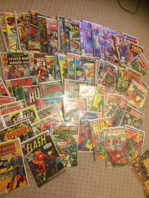 Lot of DC Marvel Gold Key SILVER Bronze 6 books FREE SHIP..BUY 4 LOTS GET 1 FREE