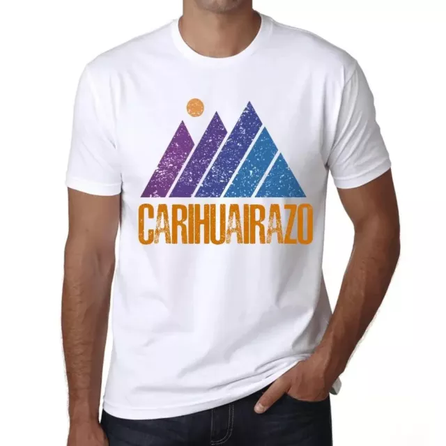 Camiseta Estampada para Hombre Carihuairazo De Montaña – Mountain Carihuairazo