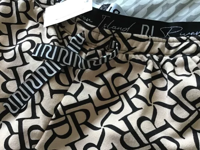 PANTALONCINI RIVER ISLAND Ragazze Logo Età 15-16 anni NUOVI Regalo REGALO Compleanno Figlia. 3