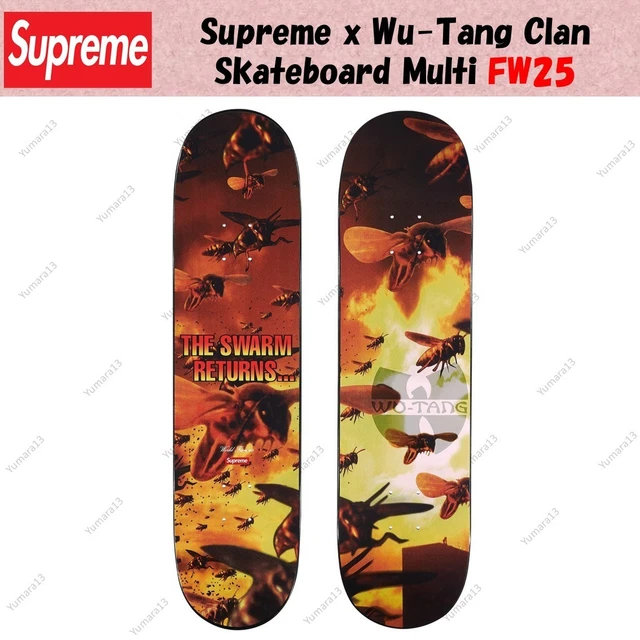 SUPREME X WU-TANG Clan Skateboard 