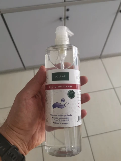 Gel Igienizzante Flacone 500 Ml Mani Morbide E Profumate