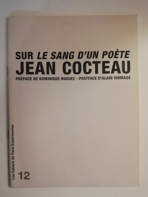 Jean Cocteau Sur Le Sang D'un Poete - Les Cahiers De Paris Experimental