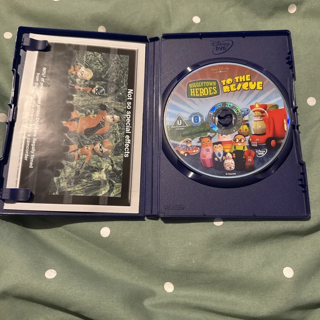 WALT DISNEY HIGGLYTOWN Heroes - To The Rescue DVD ( light scratches all ...