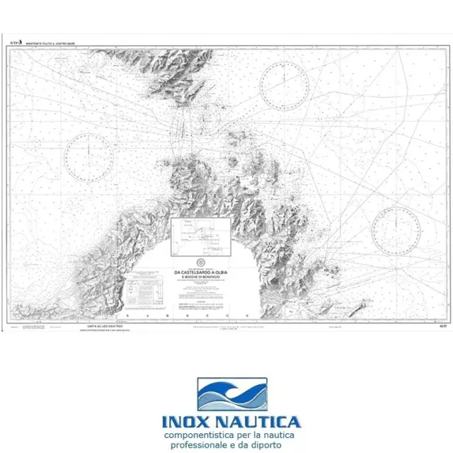 Carta Nautica Didattica 5D Scuola Carteggio E Patente