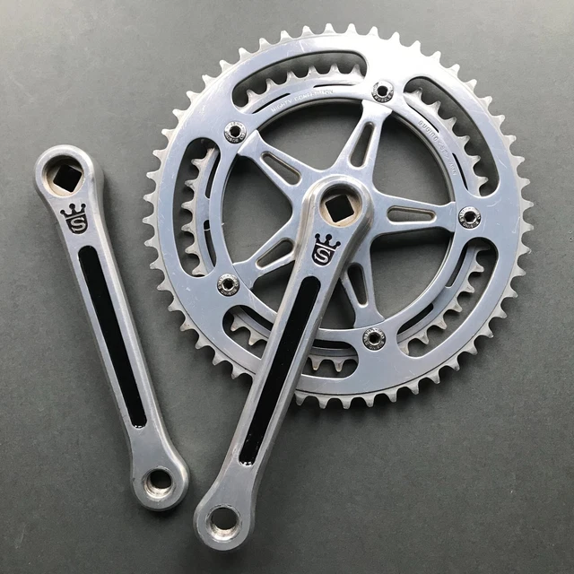 sugino super mighty 165mm njs VINTAGE SUGINO MIGHTY Crankset -All