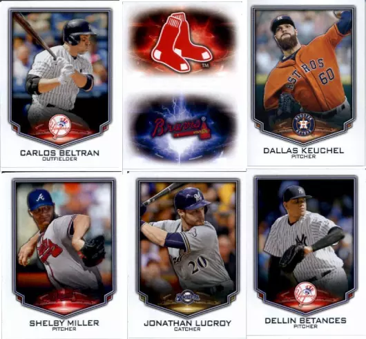 2016 Topps MLB Baseball Stickers - Sticker Collection - Pick From Card #'s 1-301
