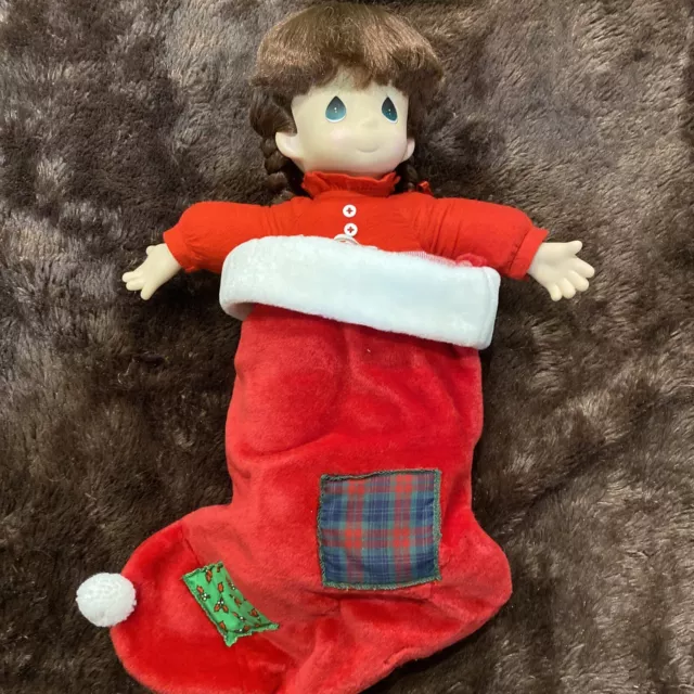 Precious Moments Christmas Stocking Doll - "Nicole" 1994 2