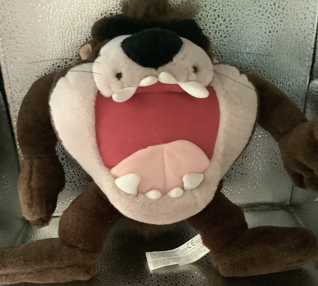 TAZ TASMANIAN DEVIL Soft Toy Looney Tunes Play By Play Official Vintage ...