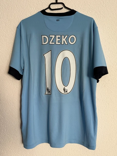 DZEKO #10 MANCHESTER City 2013/14 Small Away Shirt Nike
