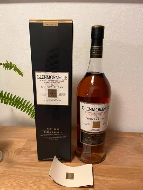 Glenmorangie Quinta Ruban Single Malt Whisky 46% 1l Flasche