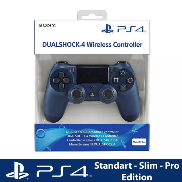 Original Sony Playstation DualShock 4 PS4 Wireless Controller - Blau