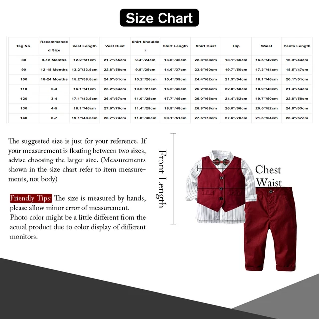 Abito da gentiluomo bambini 4 pezzi camicia a maniche lunghe gilet pantaloni abito papillon 2