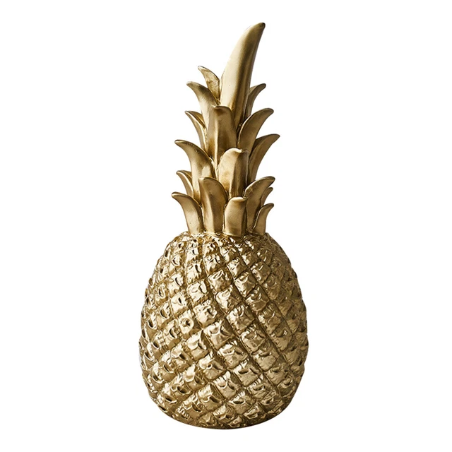 Fake Pineapple Resin Pineapple Decoration Hawaii Ornament Jungle