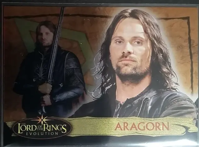 Lord of The Rings Evolution Topps 2006 Evolution A Card #1A ARAGORN