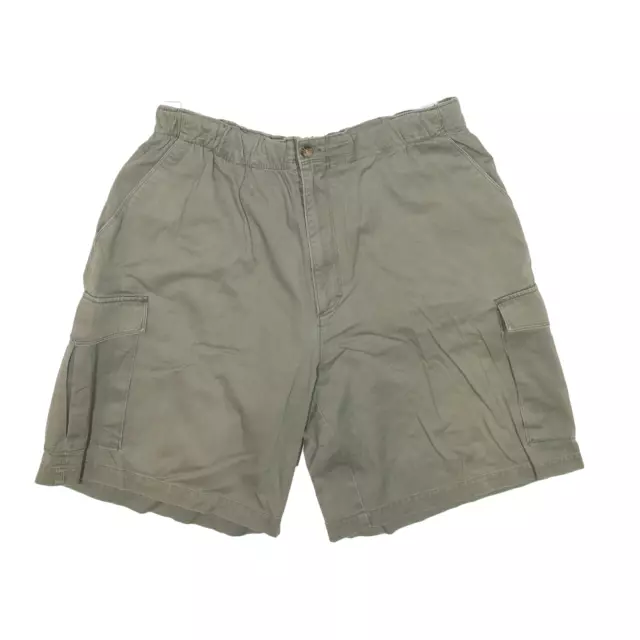 Pantaloncini cargo Woolrich donna verdi rilassati M W28
