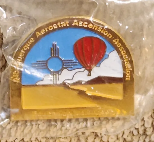 Albuquerque Aerostat Ascension Association Education Volunteer Balloon Pin