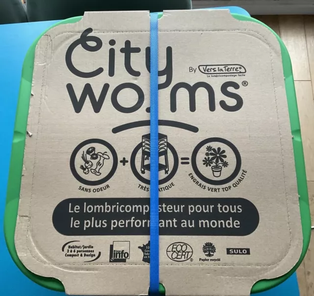 lombricomposteur City Worms Vers la Terre compost compact studio