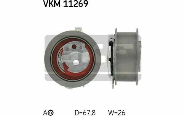 SKF Galet tendeur pour AUDI A1 A3 VKM 11269 - Pièces Auto Mister Auto