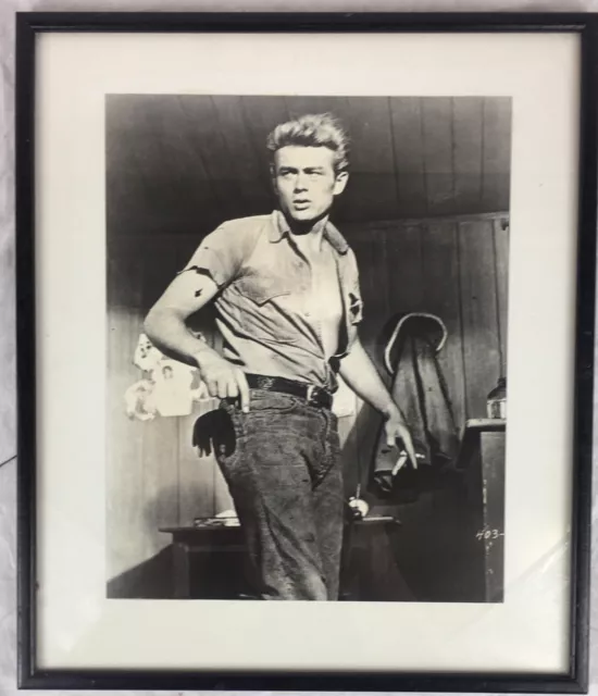 Vintage Movie Photography 'James Dean' Film: Giant - Western,1956, Framed (403)