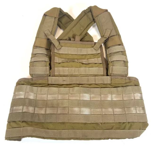 NEW EAGLE INDUSTRIES Rhodesian Recon Vest RRV Khaki Tactical Chest Rig ...