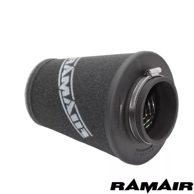 Filtre à air en mousse à induction universel Ramair Performance personnalisé - 76 mm ID 3