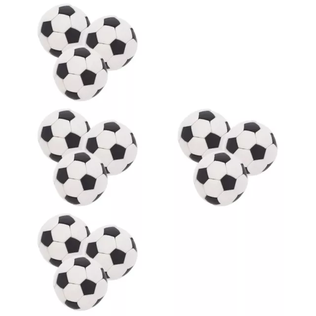 12 pcs Mini Soccer for Doll House Mini Sports Balls Tiny Soccer Balls Mini