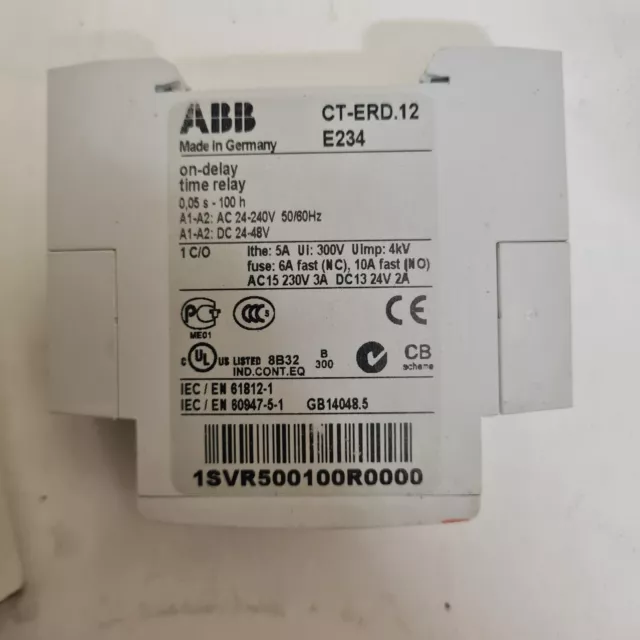 ABB Zeitrelais CT-ERD.12 Zeitrelais 1SVR500100R0000 Zeitrelais 3