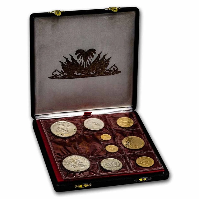 1973 Haiti 9-Coin Gold Proof Set - SKU#271468