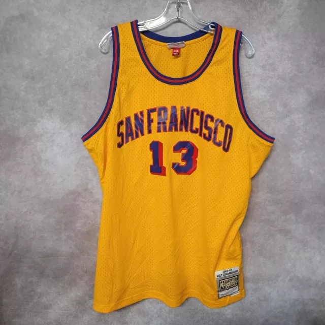 Wilt Chamberlain San Francisco Warriors Jersey – Classic Authentics