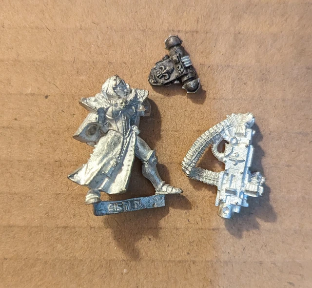 Warhammer 40k Sisters of Battle Heavy Bolter Adepta Sororitas Citadel Metal OOP