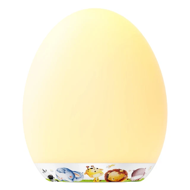 MEDIACOUS NIGHT LIGHTS 2000mAh Baby Night Light with 7 Colors Changing