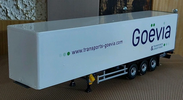 Camion Remorque Porte-voitures TPS CGA Trans – Eligor 1/43 – Rouge – Neuf
