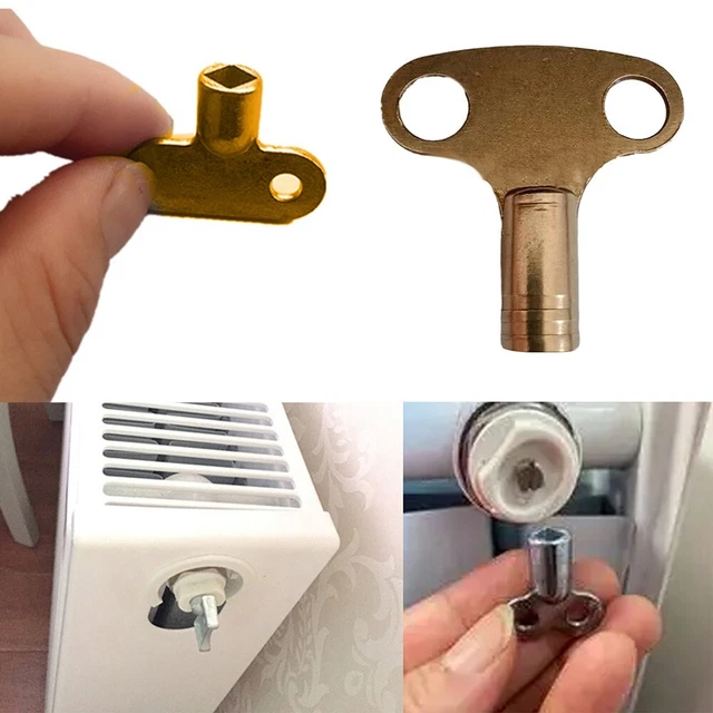 Affidabile chiave valvola di scarico radiatore rame per ventilazione senza probl