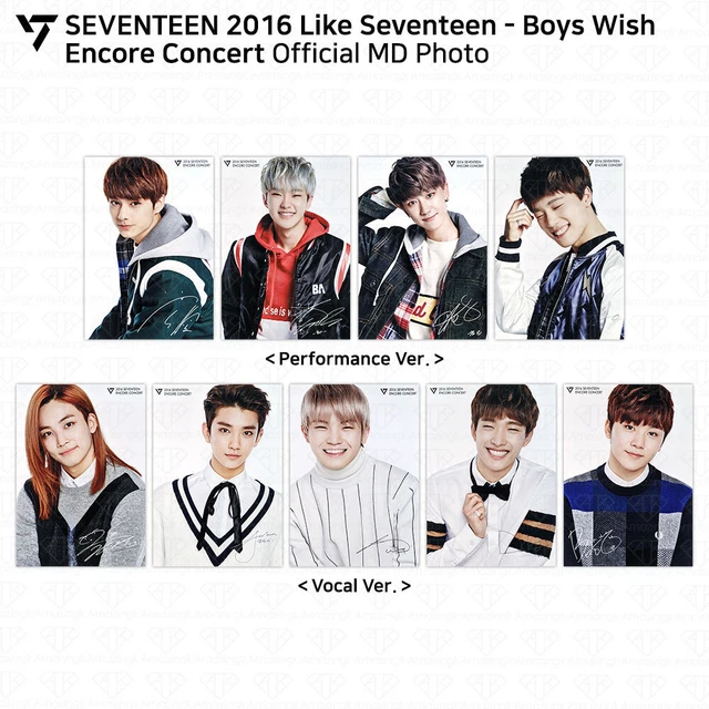 SEVENTEEN - OFFICIAL 2026 Encore Concert Polaroid Set - DK £5.50