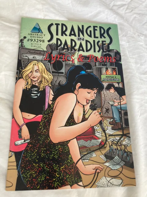 Strangers In Paradise rare Comic book inherited old collection vintage books HTF