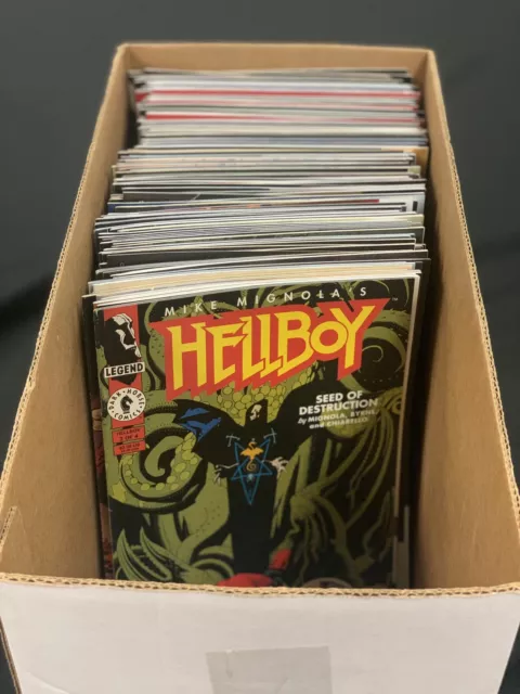 HELLBOY BPRD HUGE LOT OF 144 Dark Horse Comics Mike Mignola Crooked Man Optioned