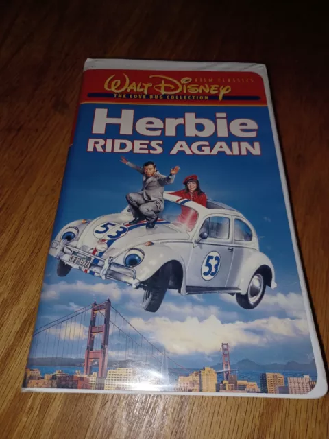 HERBIE RIDES AGAIN (VHS, 2000, The Love Bug Collection) 8/22 $2.00