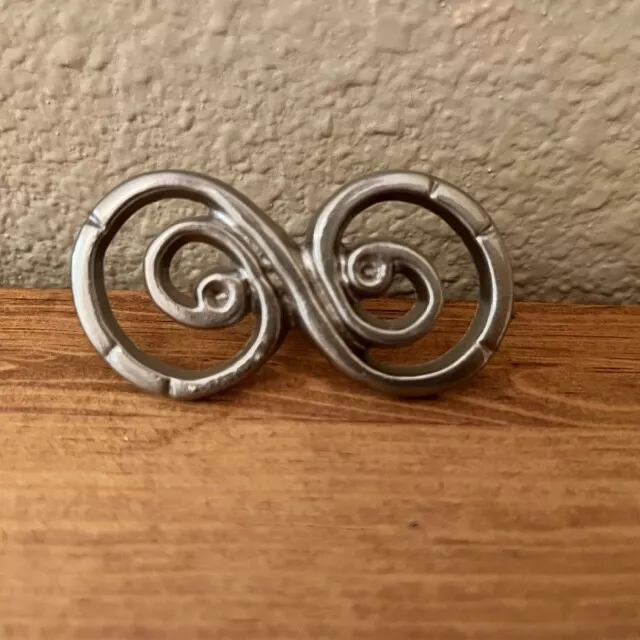 Lot of 20 BNIP Sonoma Double Scroll Brushed Satin Nickel Cabinet Knobs -