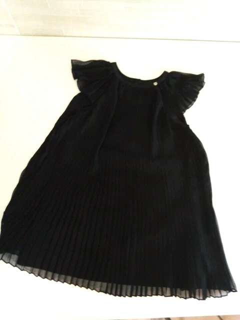 Abito/Vestito Plisse' Original Marines Nero Bambina