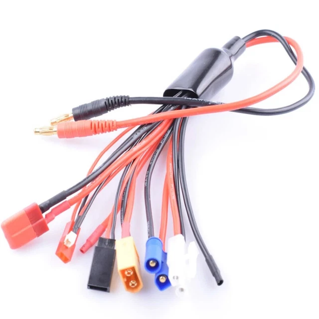 8 In 1 Multifunctional Convert Charger Cable Lipo Battery Charging Plug Convert Cord Line For IMAX B6 Charger