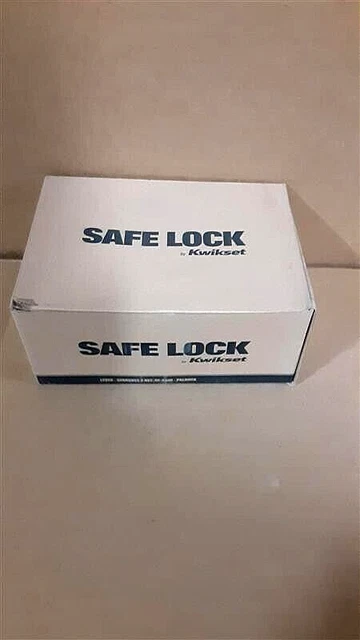 Kwikset Safe Lock HALL LEVER BRASS