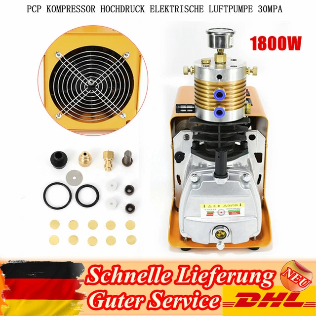 Pompa aria elettrica ad alta pressione 1800 W pompa compressore d'aria 4500PSI 300 bar 220 V