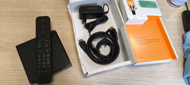 DÉCODEUR TV UHD Mini + Alimentation - Orange 4K EUR 35,50 - FR
