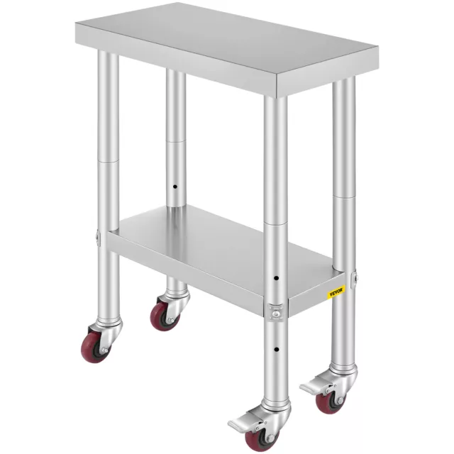 11 Style Stainless Steel Work Prep Table Station Commercial Kitchen Restaurant