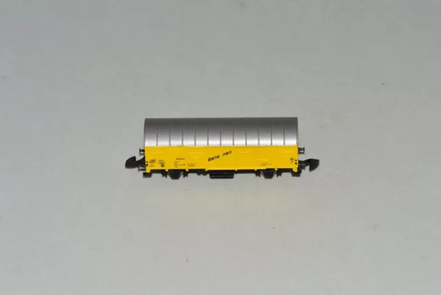 Z Scale Marklin mini club 8606 Bananen Yellow Refrigerated Box Car 3