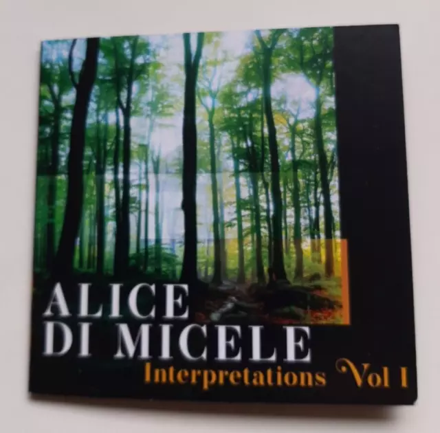 ALICE DE MICELE - Interpretations Vol 1 CD(2024) Folk/Acoustic Soul 079720501180