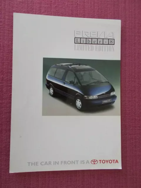 Toyota Previa Liber-8 Brochure (Toyo 38)