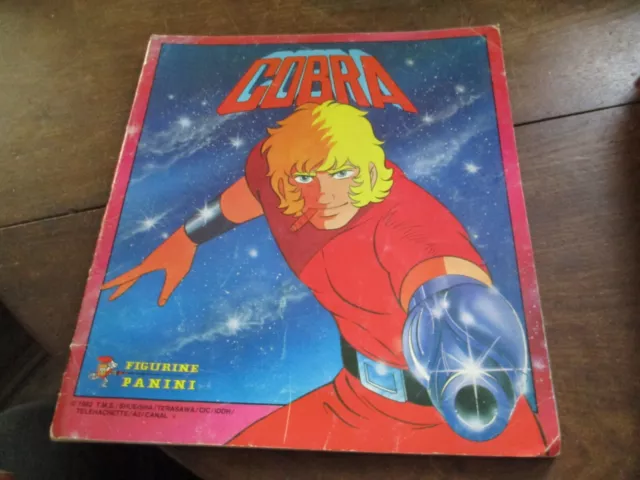 cobra album panini avec  92 vignettes sur 240