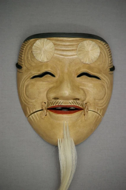 Noh Mask Weng Medium from Japan