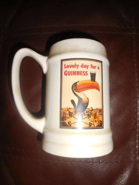 Vintage Carrigdhoun Guinness Ceramic Tankard